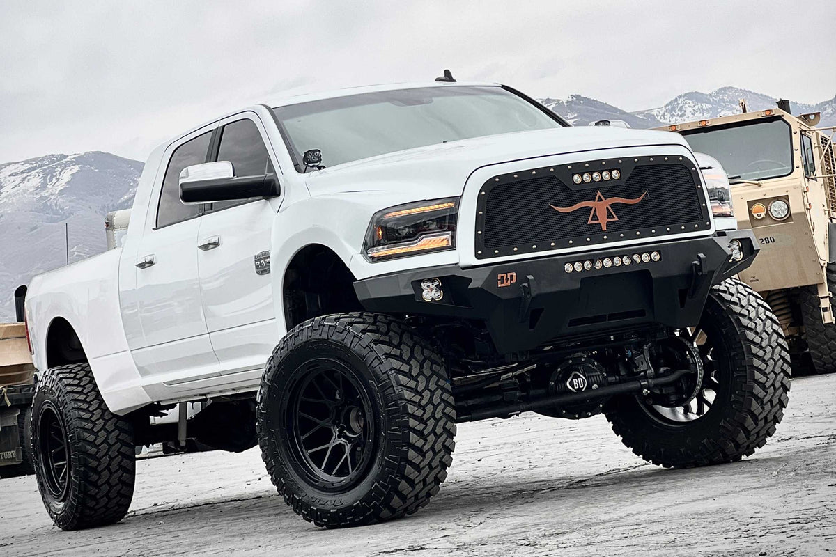 Morimoto - XB LED Headlights: Dodge Ram (09-18) (Pair / Amber DRL) - LF520-A-ASM