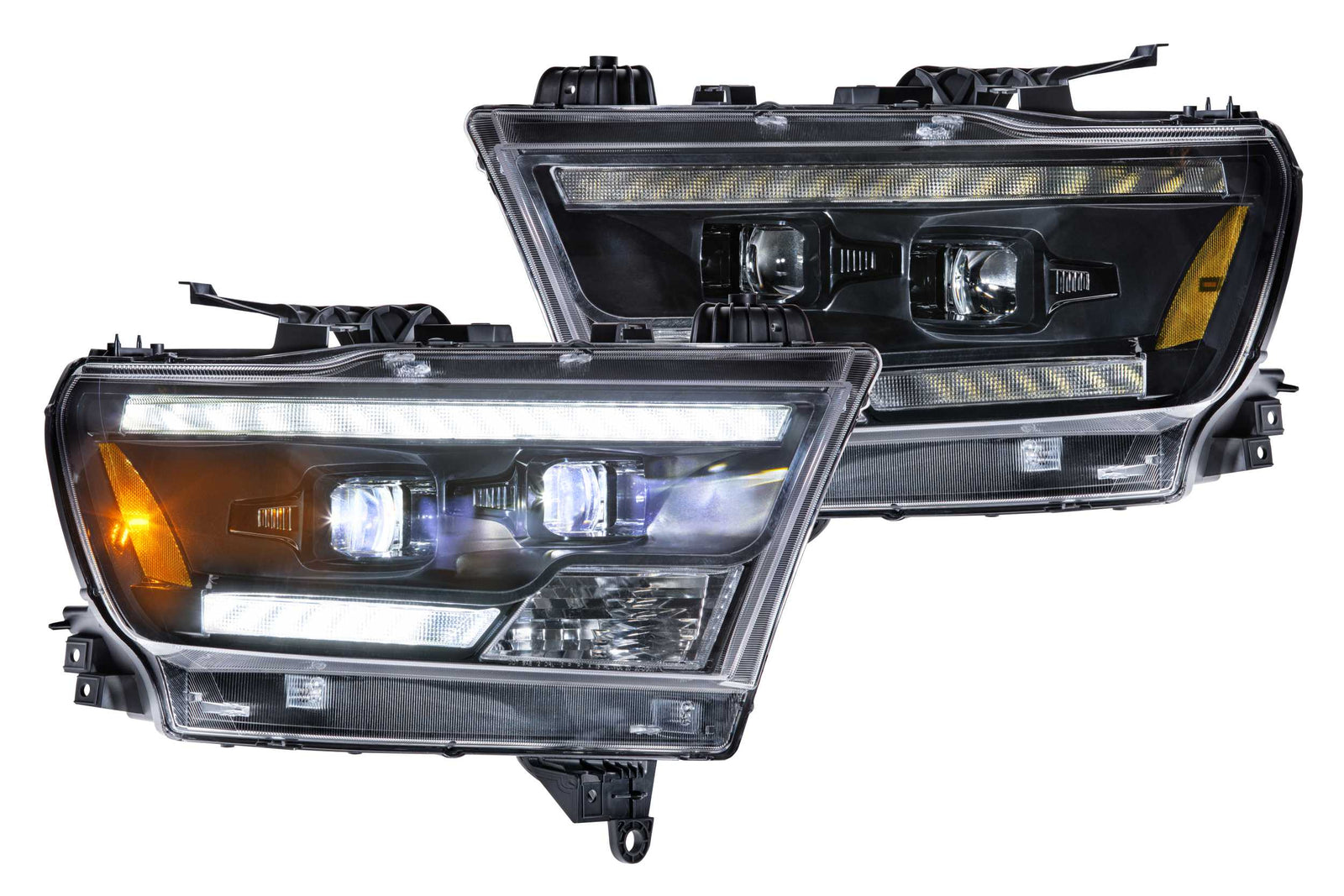 Morimoto - XB Hybrid LED Headlights: Dodge Ram 1500 (19+) (Pair / ASM) - LF525