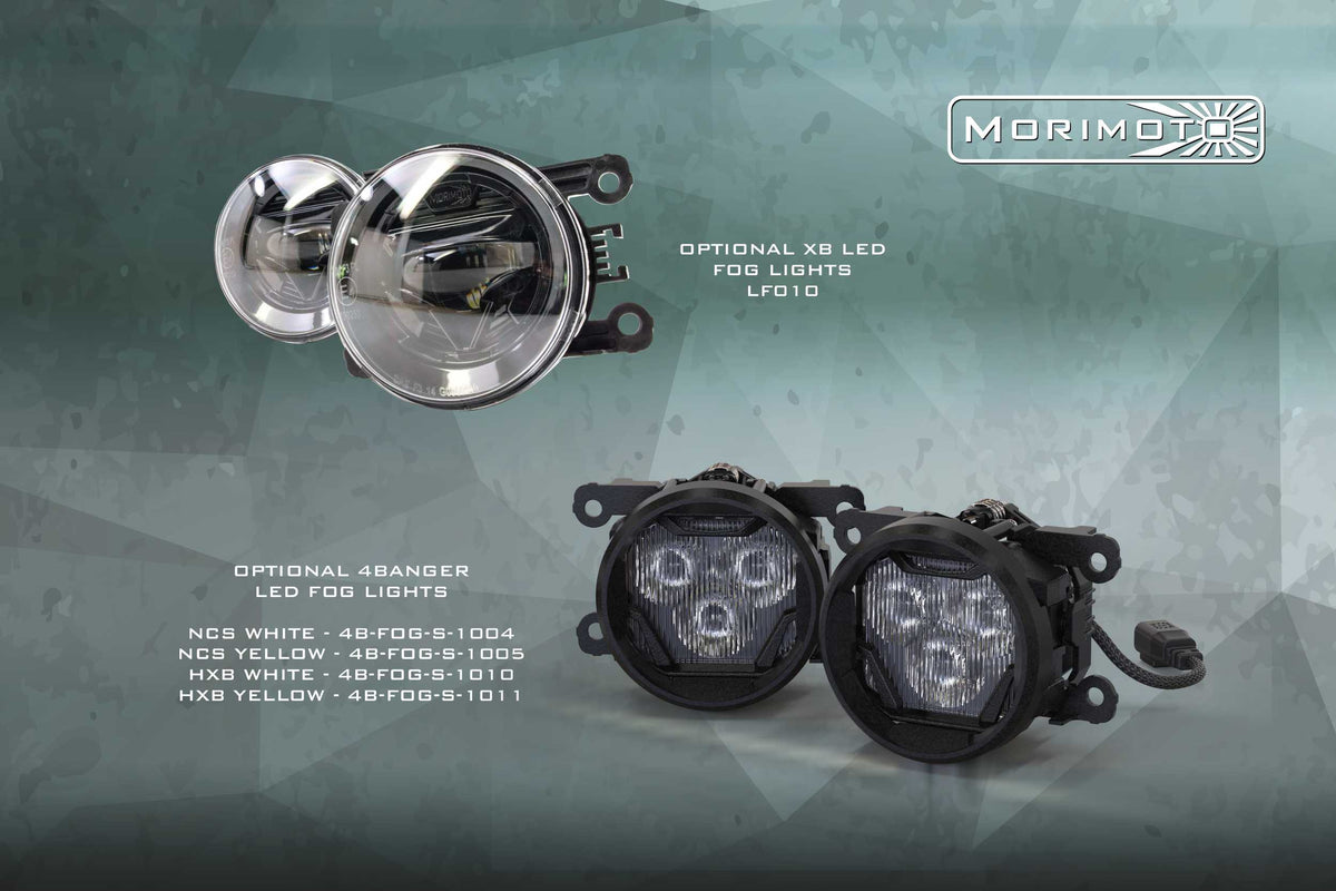Morimoto - XB Hybrid LED Headlights: Dodge Ram 1500 (19+) (Pair / ASM) - LF525