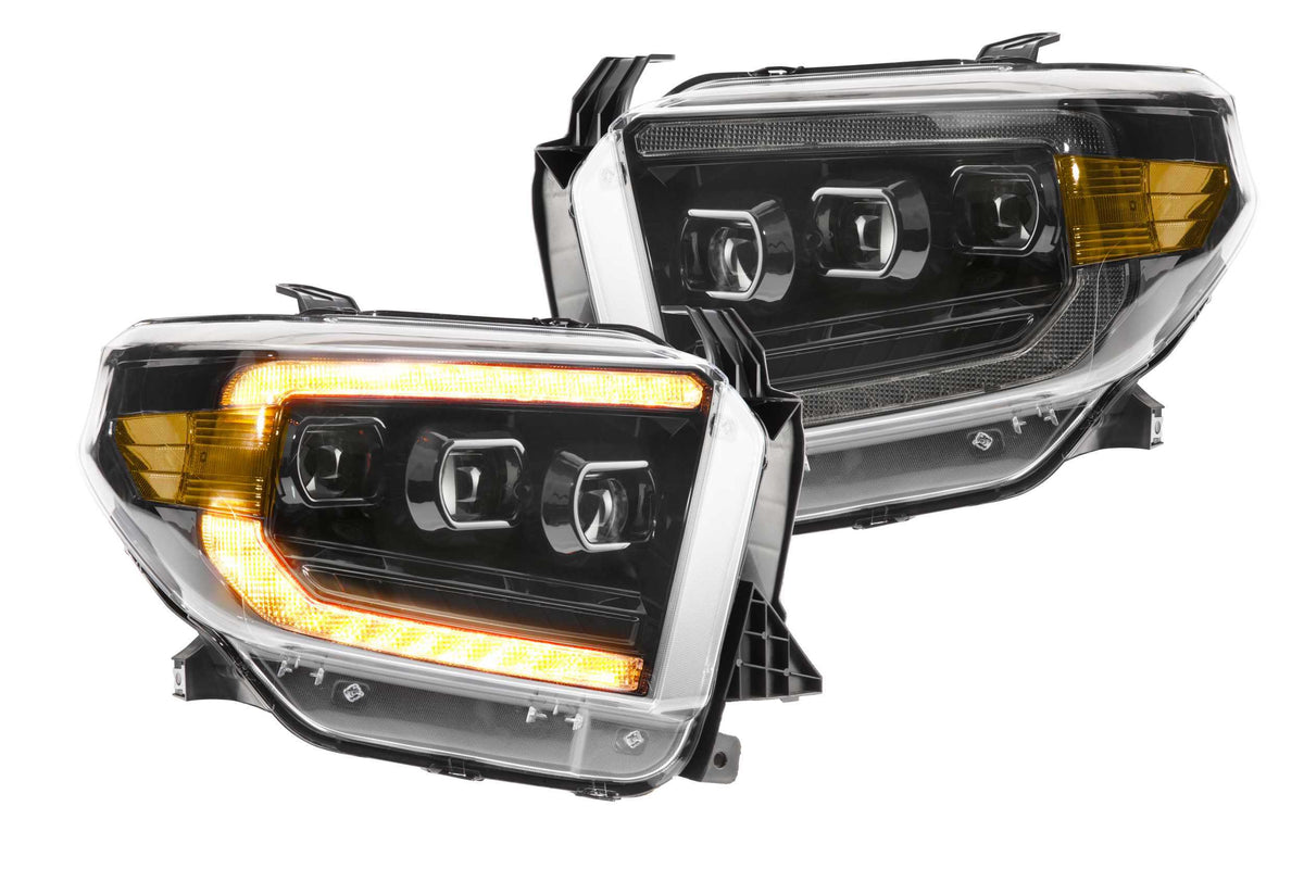 Morimoto - XB LED Headlights: Toyota Tundra (14-21) (Pair / ASM / Amber DRL) (Gen 2) - LF532.2-A-ASM