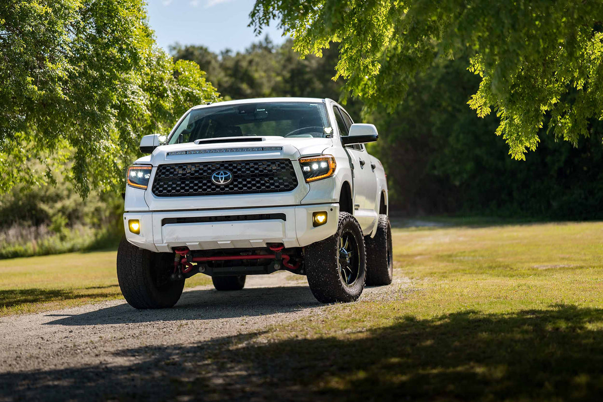 Morimoto - XB LED Headlights: Toyota Tundra (14-21) (Pair / ASM / Amber DRL) (Gen 2) - LF532.2-A-ASM