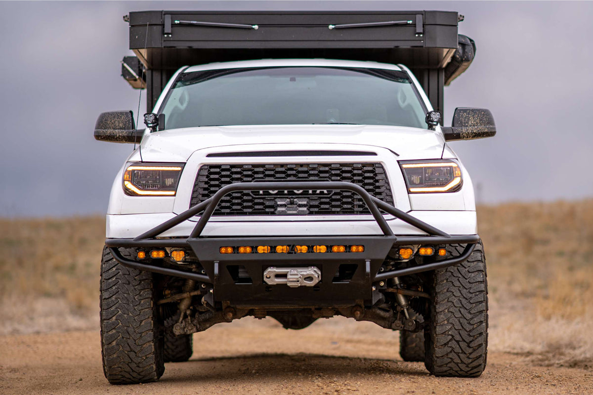 Morimoto - XB LED Headlights: Toyota Tundra (07-13) (Pair / ASM / Amber DRL) - LF533-A-ASM