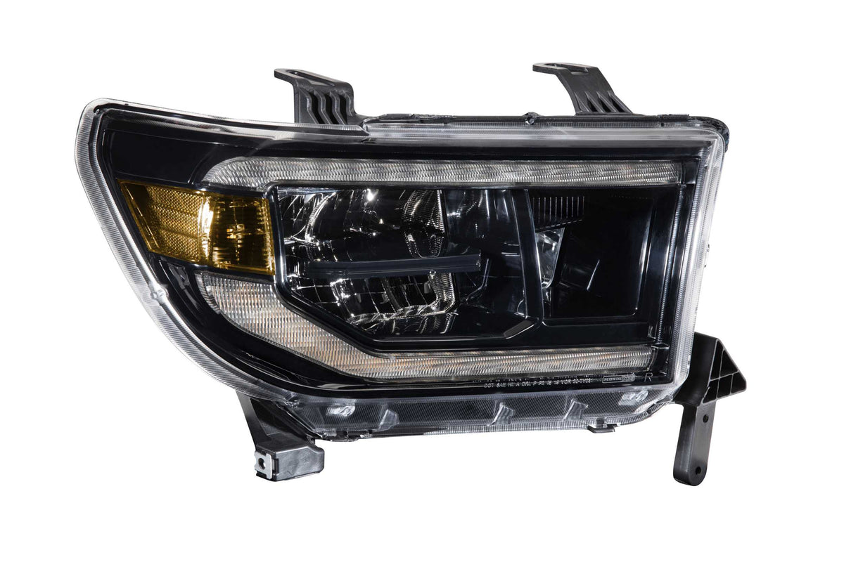 Morimoto - XB LED Headlights: Toyota Tundra (07-13) (Pair / ASM / Amber DRL) - LF533-A-ASM