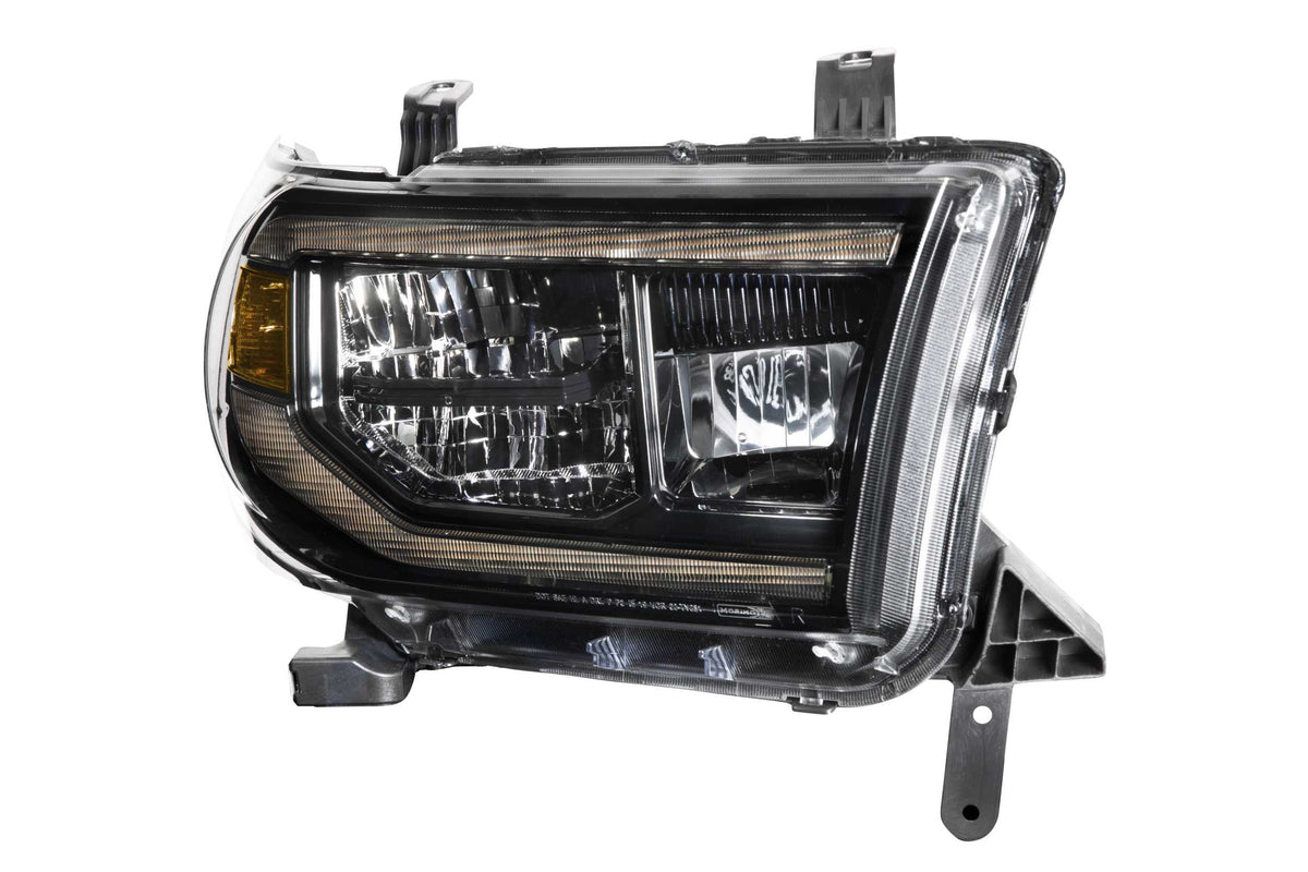 Morimoto - XB LED Headlights: Toyota Tundra (07-13) (Pair / ASM / Amber DRL) - LF533-A-ASM