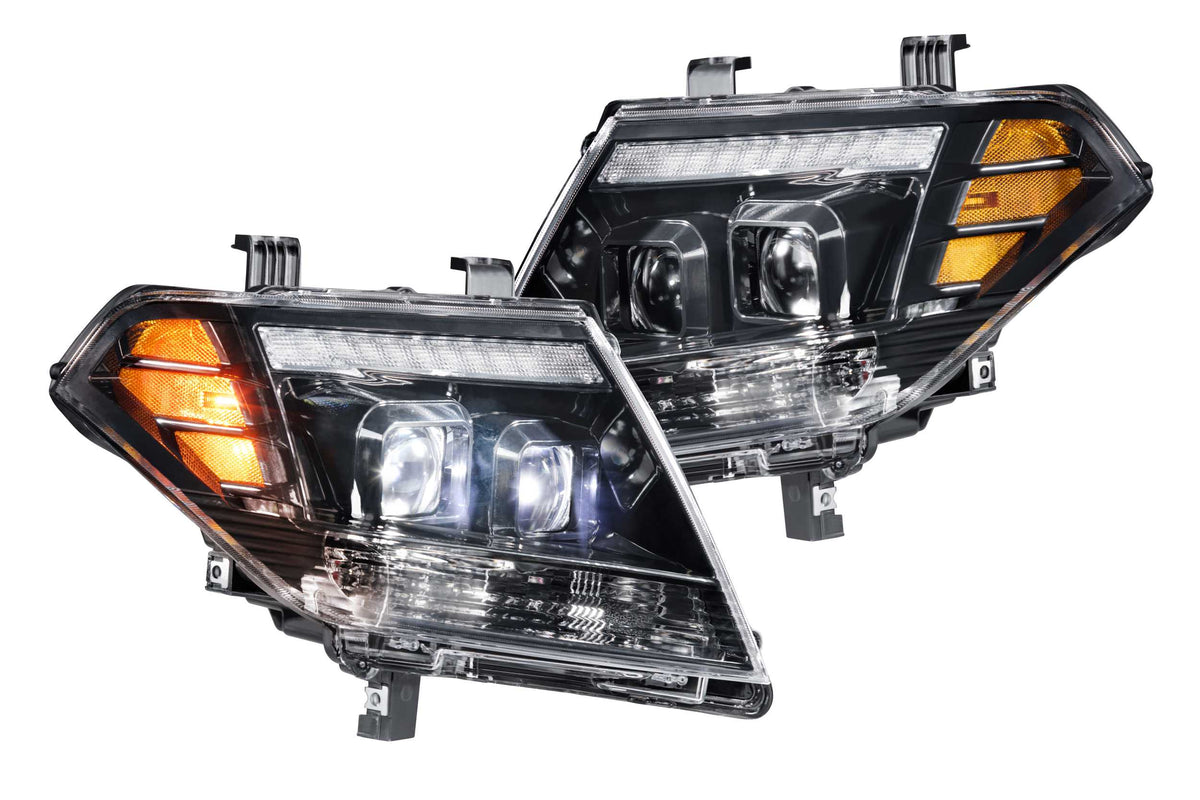 Morimoto - XB Hybrid LED Headlights: Nissan Frontier (09-20) (Pair / ASM) - LF475