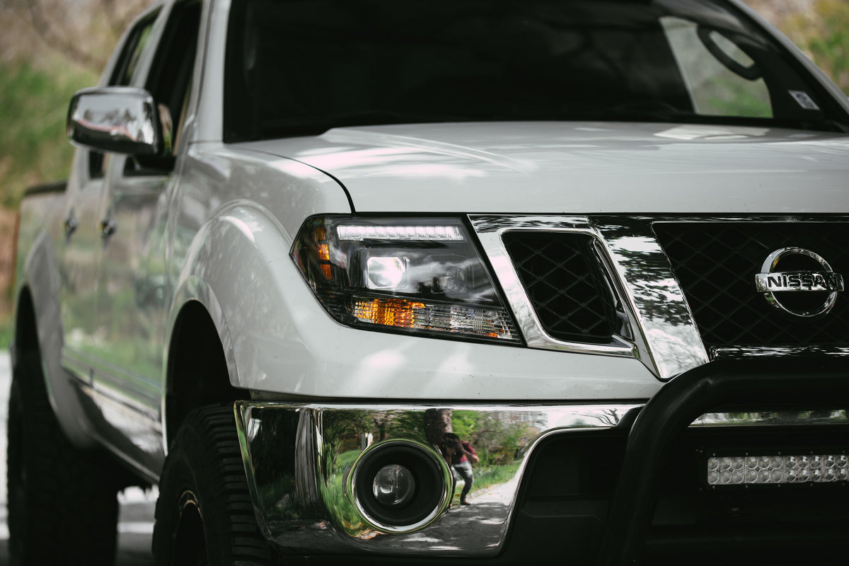 Morimoto - XB Hybrid LED Headlights: Nissan Frontier (09-20) (Pair / ASM) - LF475