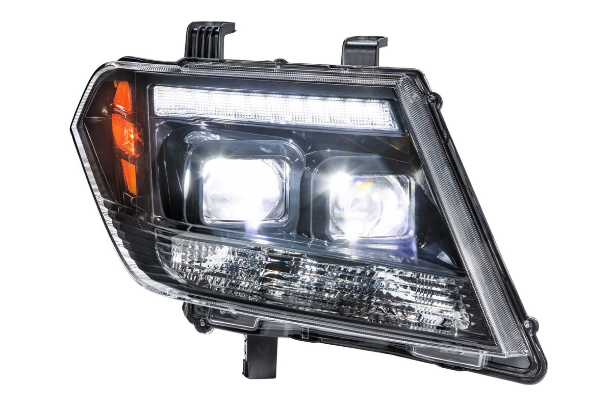 Morimoto - XB Hybrid LED Headlights: Nissan Frontier (09-20) (Pair / ASM) - LF475