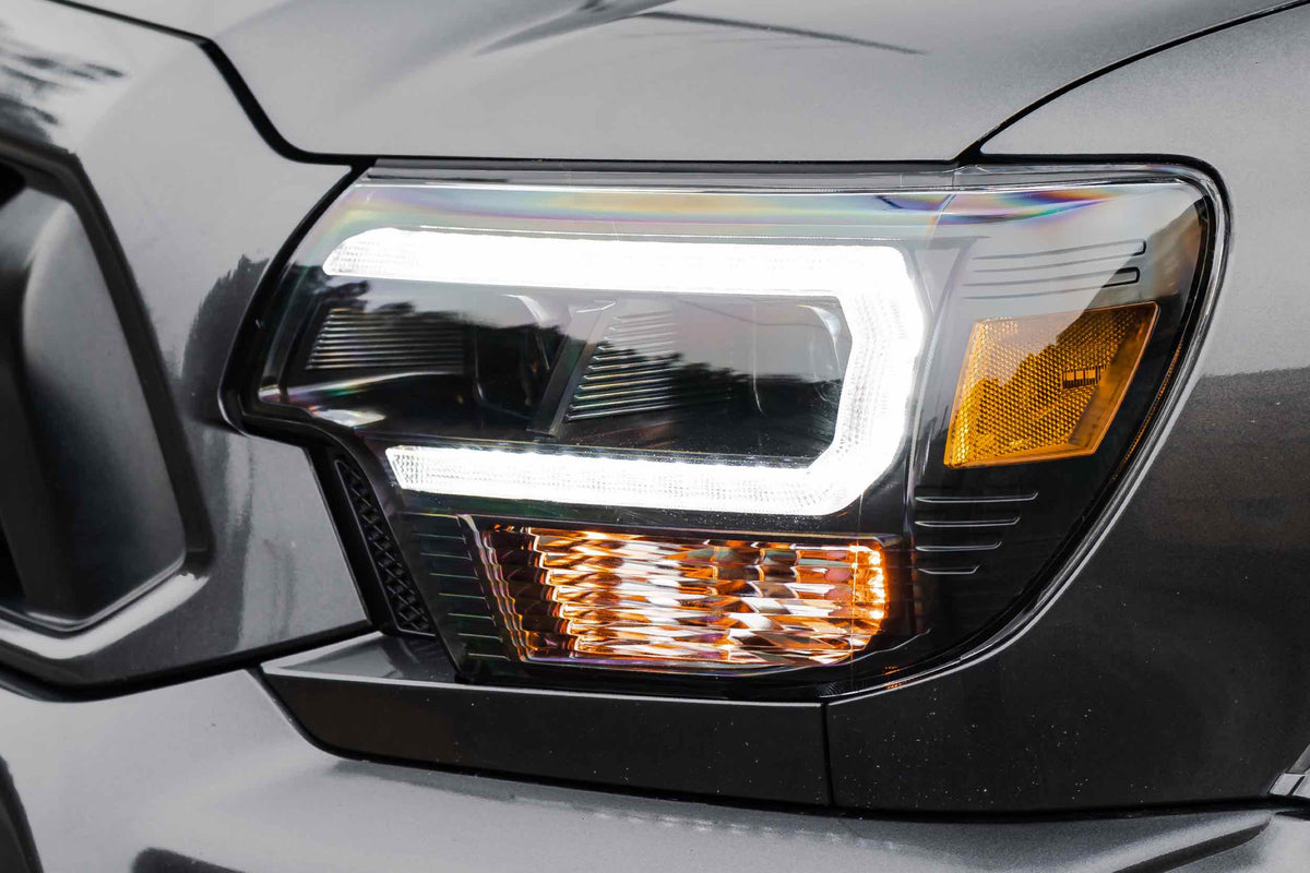Morimoto - XB Hybrid LED Headlights: Toyota Tacoma (12-15) (Pair / White DRL) - LF529