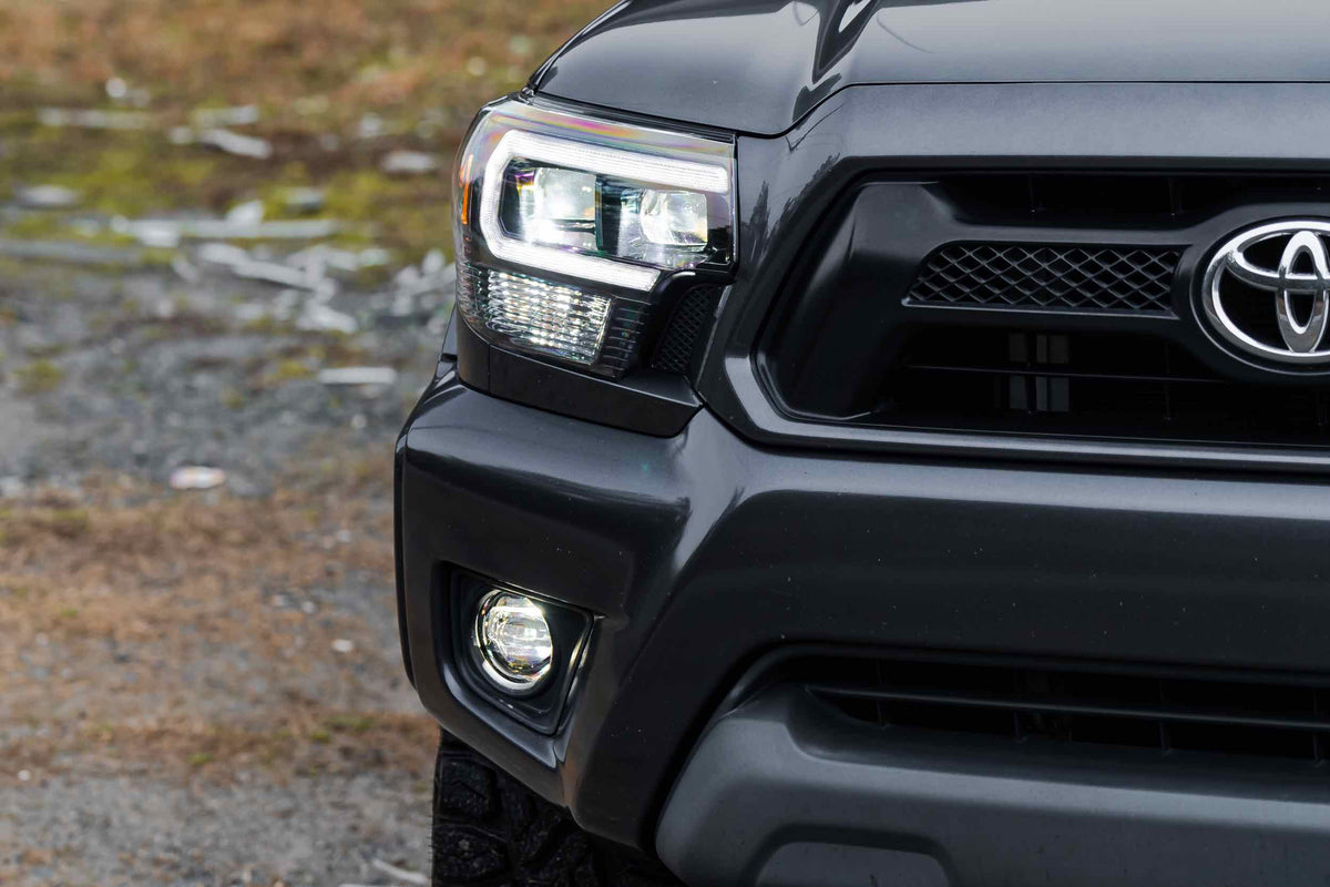 Morimoto - XB Hybrid LED Headlights: Toyota Tacoma (12-15) (Pair / White DRL) - LF529