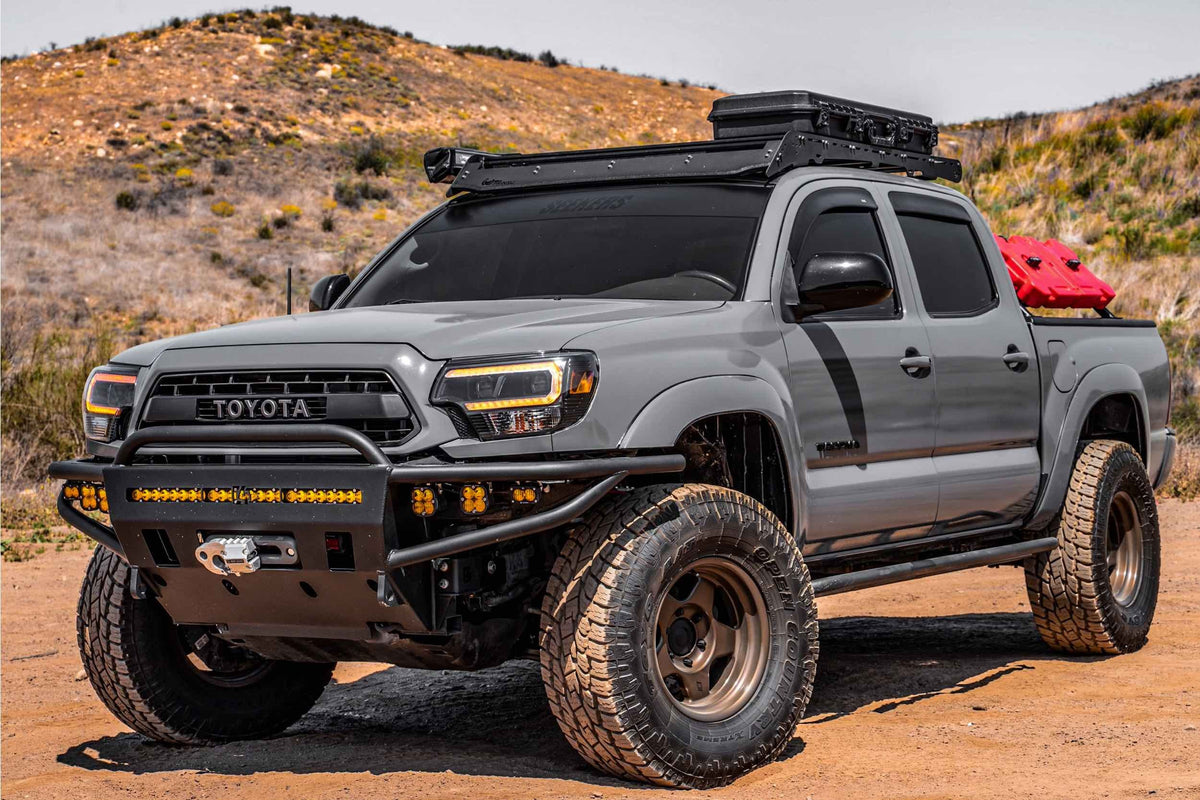 Morimoto - XB Hybrid LED Headlights: Toyota Tacoma (12-15) (Pair / ASM / Amber DRL) - LF529-A