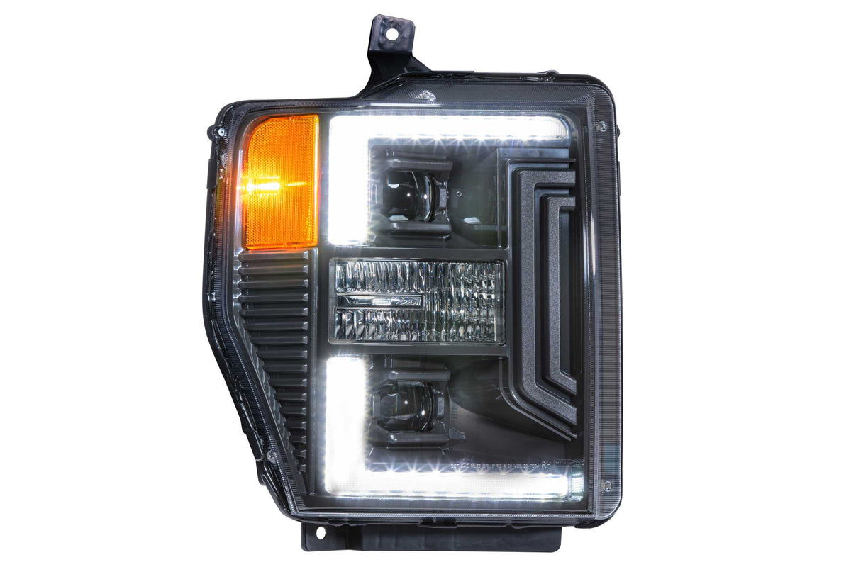 Morimoto - XB Hybrid LED Headlights: Ford Super Duty (08-10) (Pair / ASM) - LF555