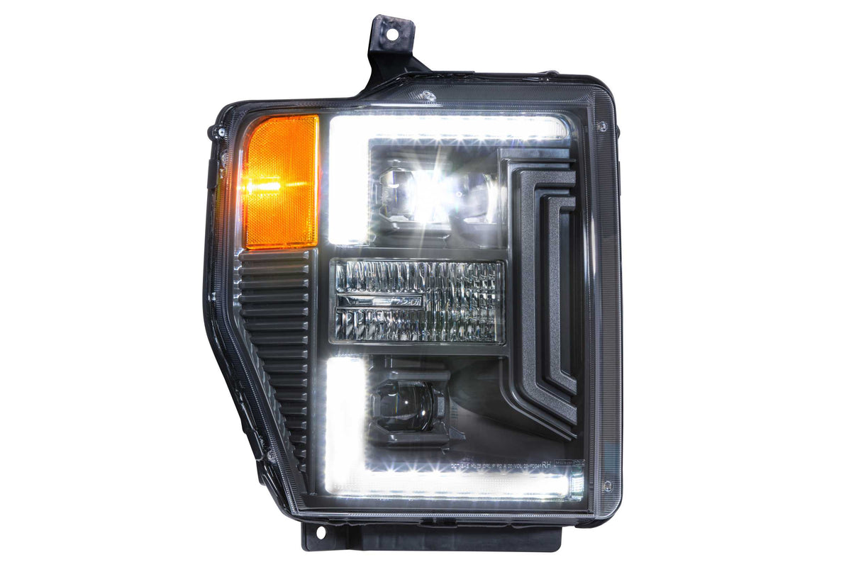 Morimoto - XB Hybrid LED Headlights: Ford Super Duty (08-10) (Pair / ASM) - LF555