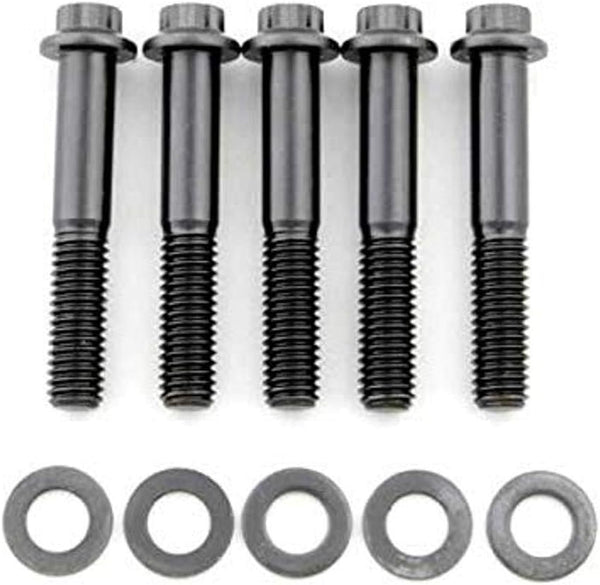 ARP 3/8-16 x 2.250 12pt Black Oxide Bolts (Pack of 5) - 642-2250 by ARP