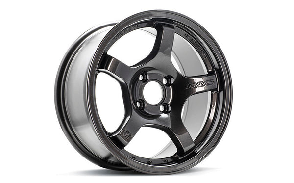 Gram Lights 57CR 15x8.0 +35 4-100 Super Dark Gunmetal Wheel - WGCRE35AH8 by Gram Lights