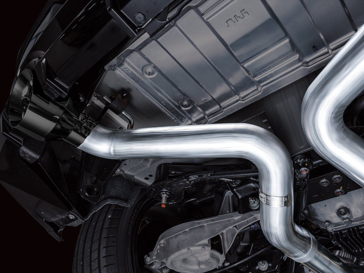 AWE 2023 Nissan Z RZ34 RWD Track Edition Catback Exhaust System w/ Diamond Black Tips - 3020-33400
