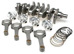 Brian Crower Honda F20C/F22C Stroker Kit-97mm Billet Crank Sportsmans Rods (5.893in) Custom Pistons - BC0069 for 2000-2009 Ho