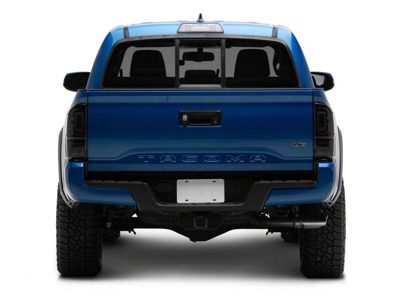 Raxiom 16-23 Toyota Tacoma XW Series Sequential LED Tail Lights- Black Housing/ Smoked Lens - TT30330 - detail view