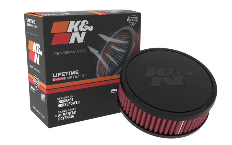 K&amp;N Universal Filter 2 1/16in Flange / 6in OD / 2in H / CR TP V - RU-045V