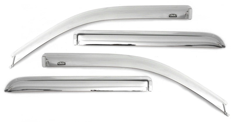 AVS 18-22 Chevrolet Equinox Ventvisor Window Deflectors 4pc - Chrome - 684634