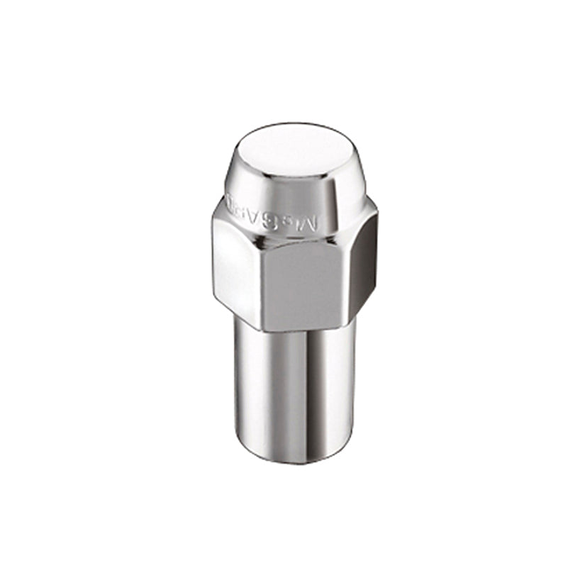 McGard Hex Lug Nut (Long Shank - .946in.) 1/2-20 / 13/16 Hex / 1.85in. Length (4-Pack) - Chrome - 62000