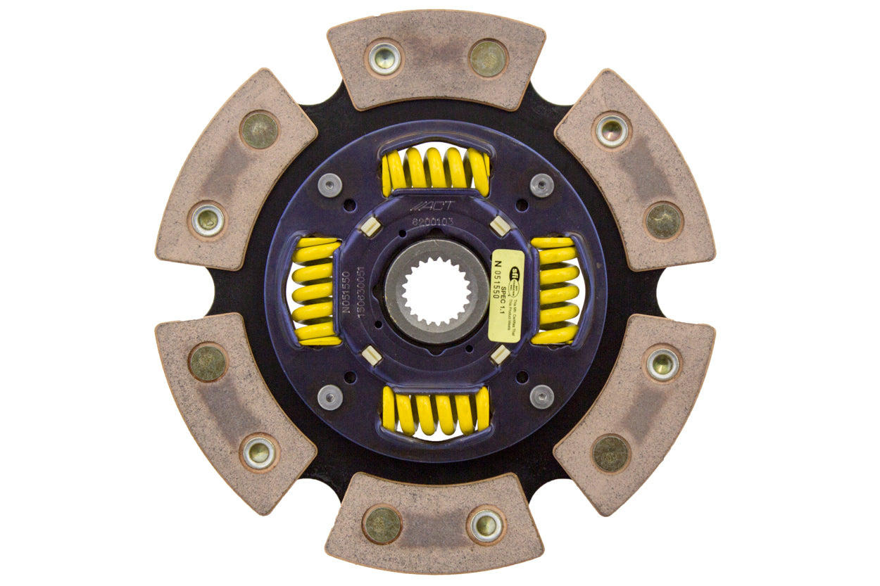 ACT 1986 Toyota Corolla 6 Pad Sprung Race Disc - 6200103