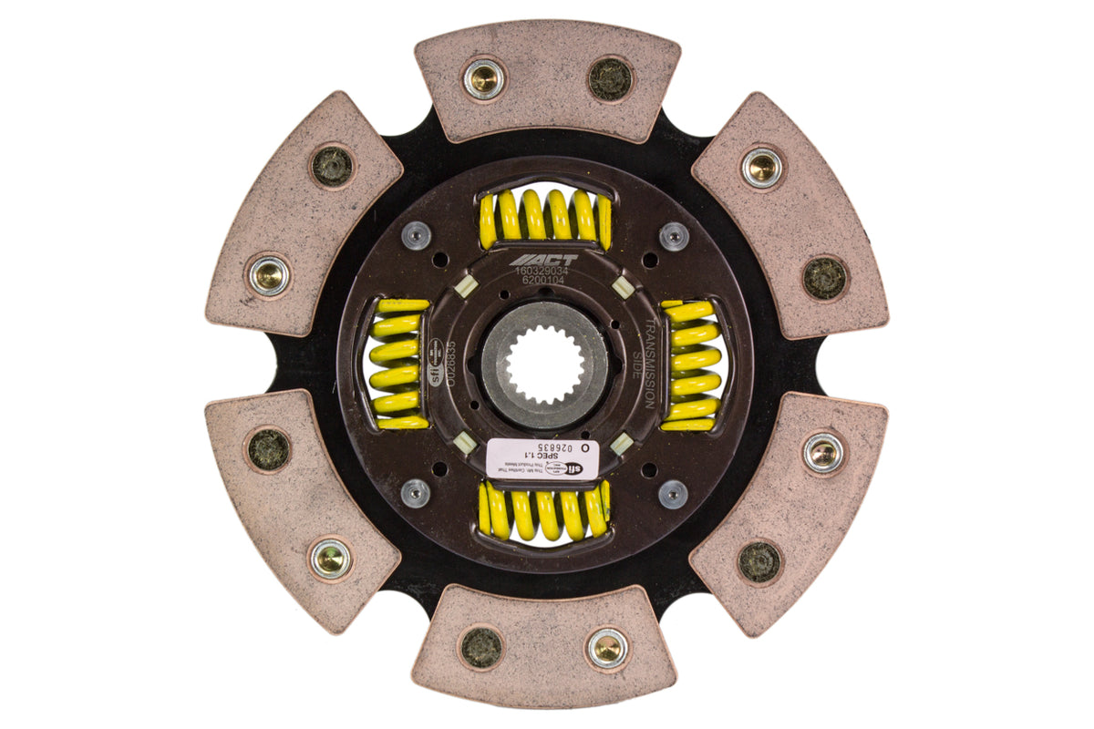 ACT 1993 Hyundai Elantra 6 Pad Sprung Race Disc - 6200104