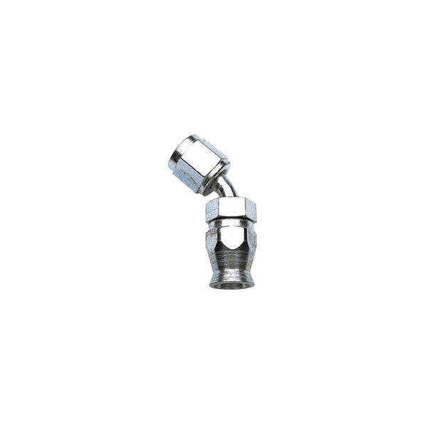 Russell Performance -3 AN PowerFlex 45 Degree Hose End - 620431 - front view