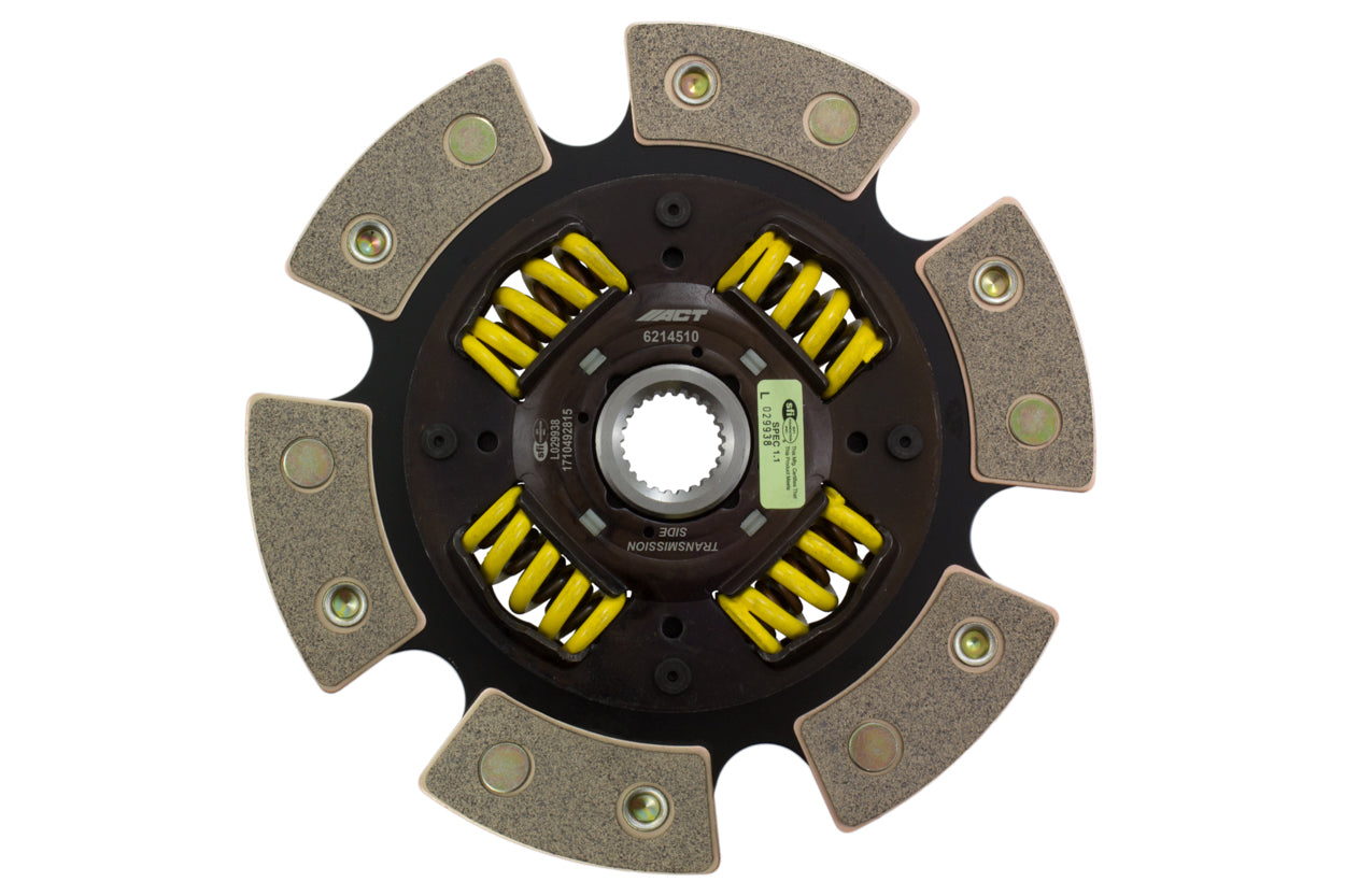 ACT 2002 Honda Civic 6 Pad Sprung Race Disc - 6214510