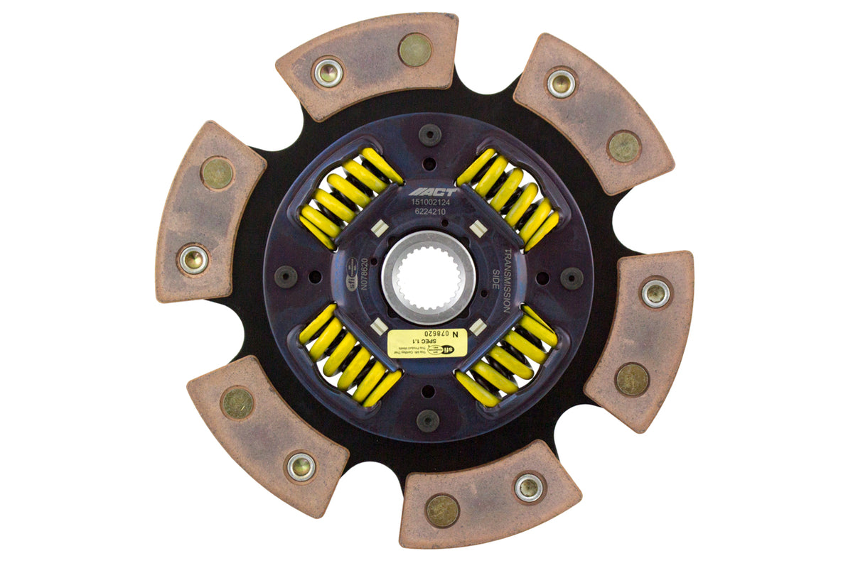 ACT 1997 Acura CL 6 Pad Sprung Race Disc - 6224210
