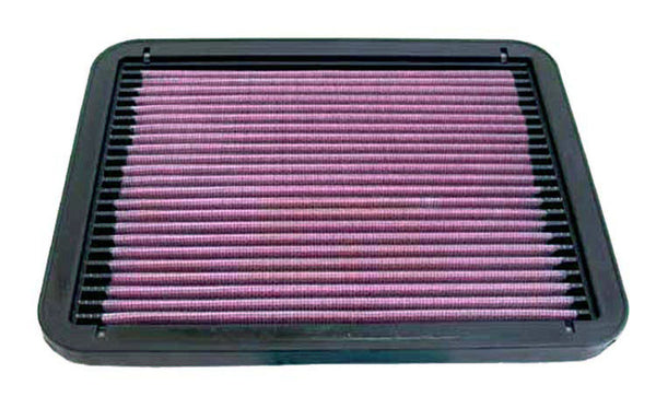 K&N 91-05 Chrysler/Plymouth/Dodge/Mitsubishi/Mazda  Drop In Air Filter - 33-2072 for 1995-2005 Chrysler Sebring - front view