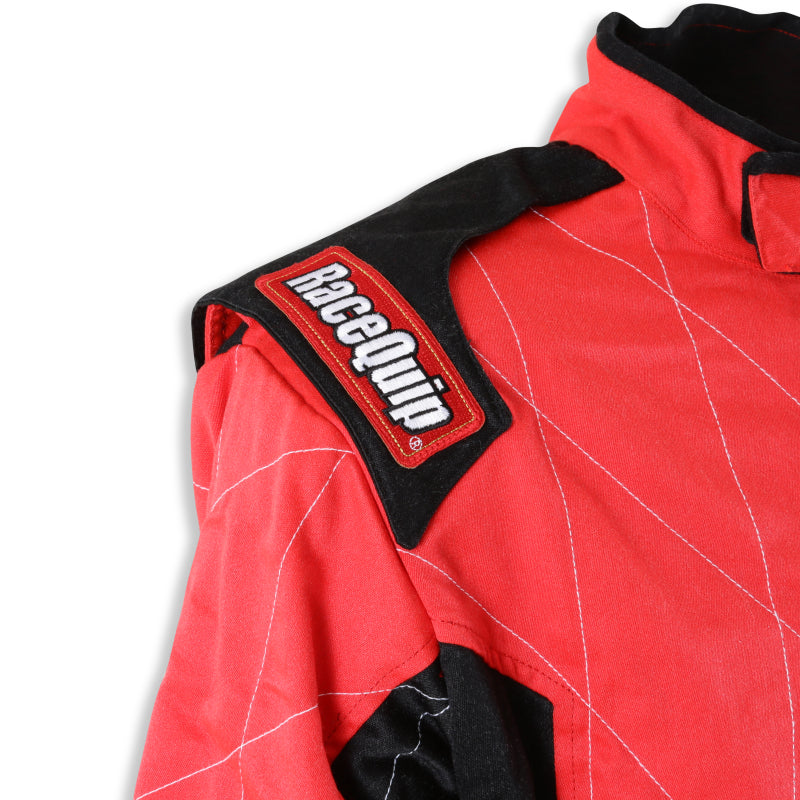 RaceQuip Red Chevron-5 Suit SFI-5 - Medium Tall - 91609149RQP