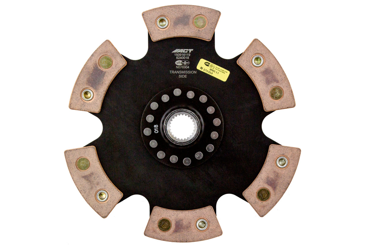 ACT 2006 Subaru Impreza 6 Pad Rigid Race Disc - 6240018