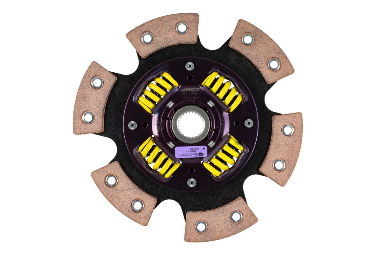 ACT Acura/Honda J30/J32 6 Pad Sprung Race Disc - 6240510-1