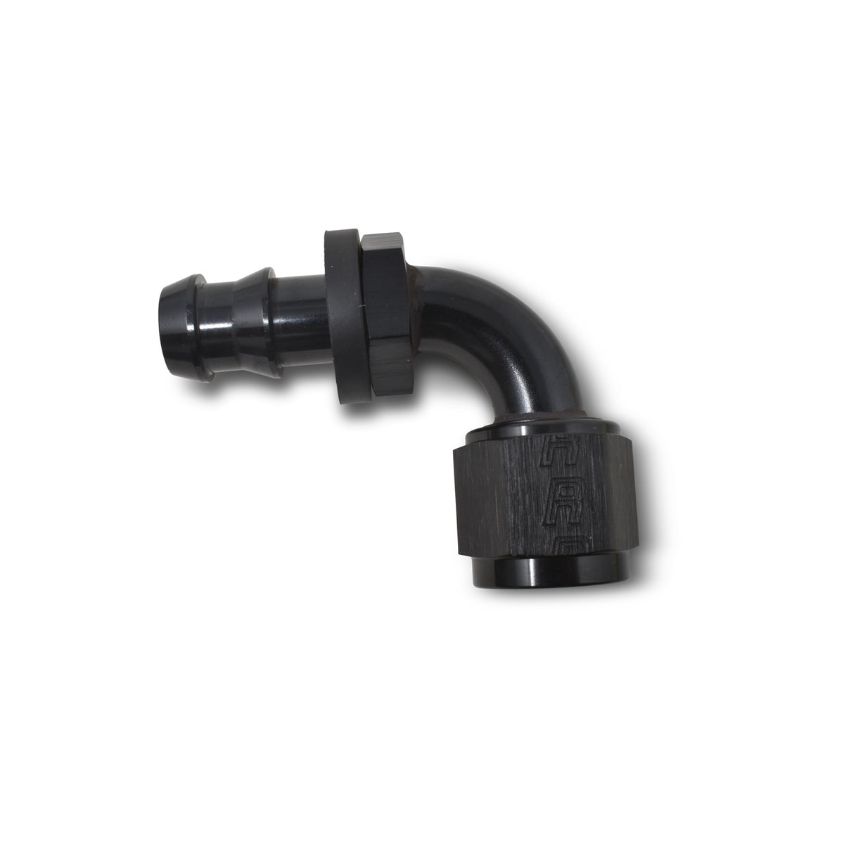 Russell Performance -8 AN Twist-Lok 90 Degree Hose End (Black) - 624173