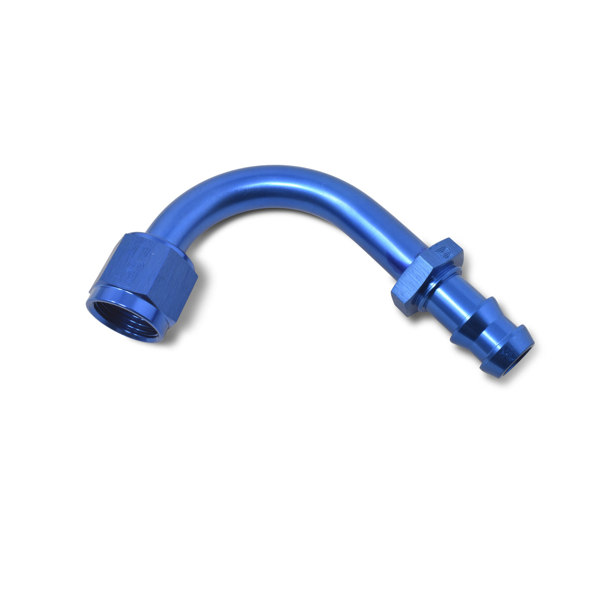 Russell Performance -8 AN Twist-Lok 120 Degree Hose End (1-1/4in Radius) - 624270