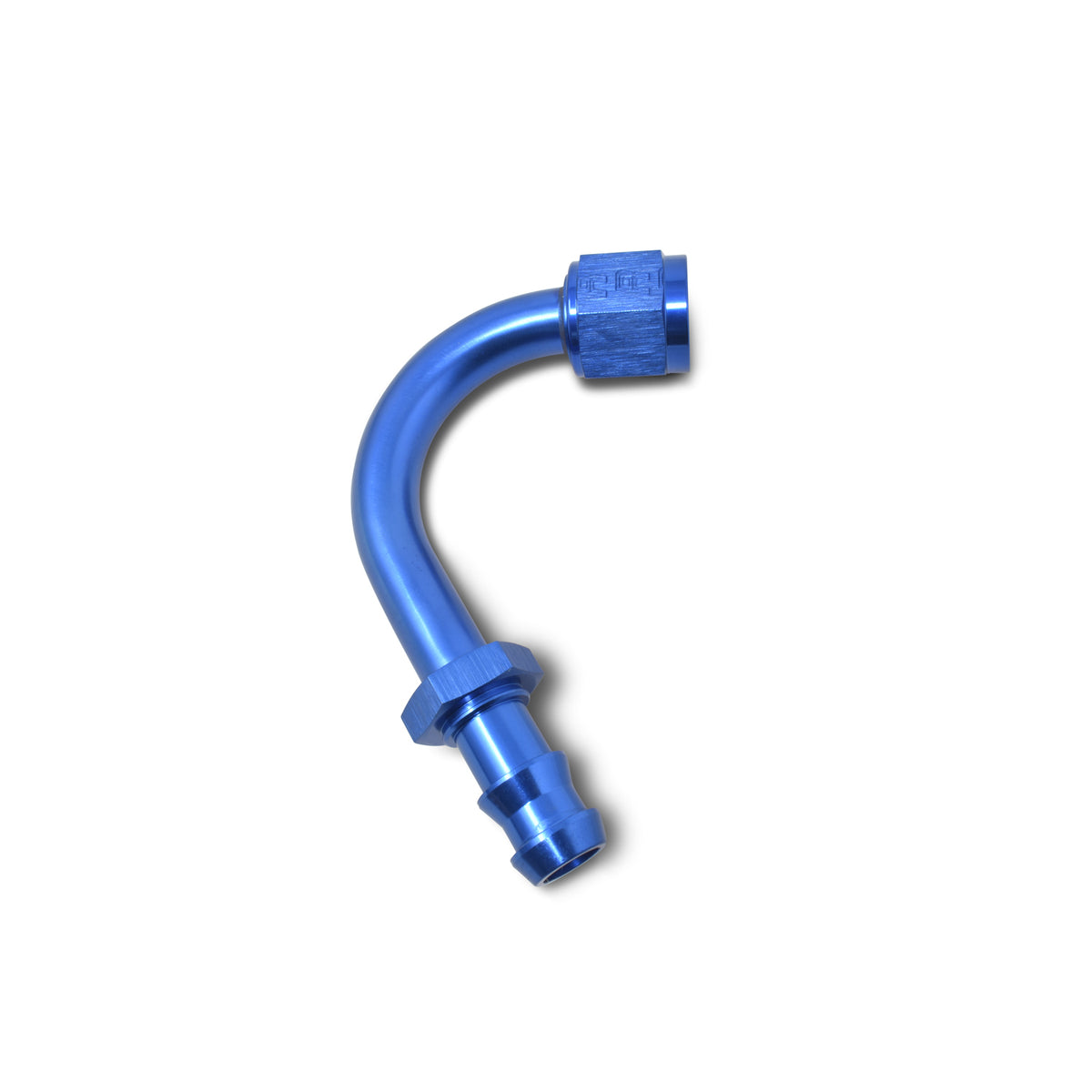 Russell Performance -8 AN Twist-Lok 120 Degree Hose End (1-1/4in Radius) - 624270