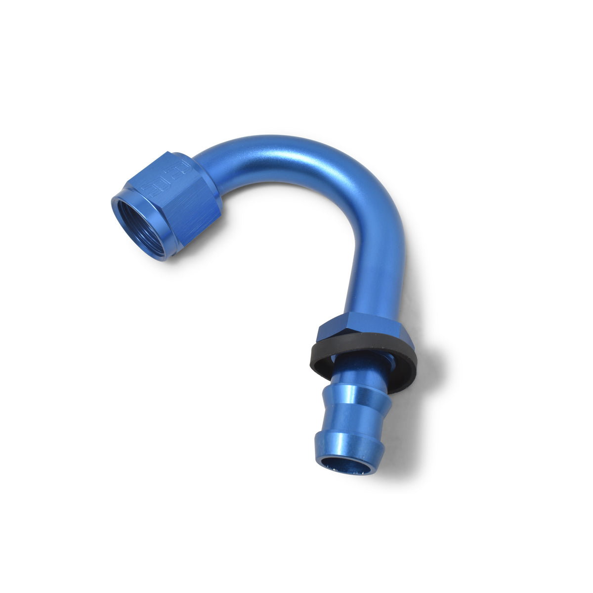 Russell Performance -6 AN Twist-Lok 150 Degree Hose End (1in Radius) - 624300