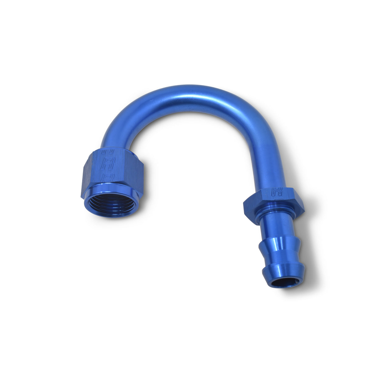 Russell Performance -8 AN Twist-Lok 180 Degree Hose End (1-1/4in Radius) - 624350