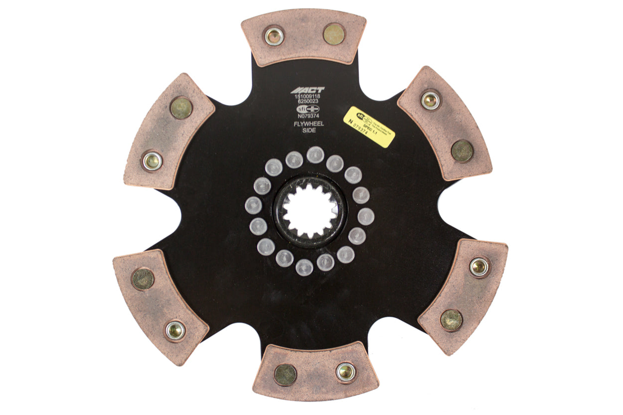 ACT 1993 Toyota Supra 6 Pad Rigid Race Disc - 6250023