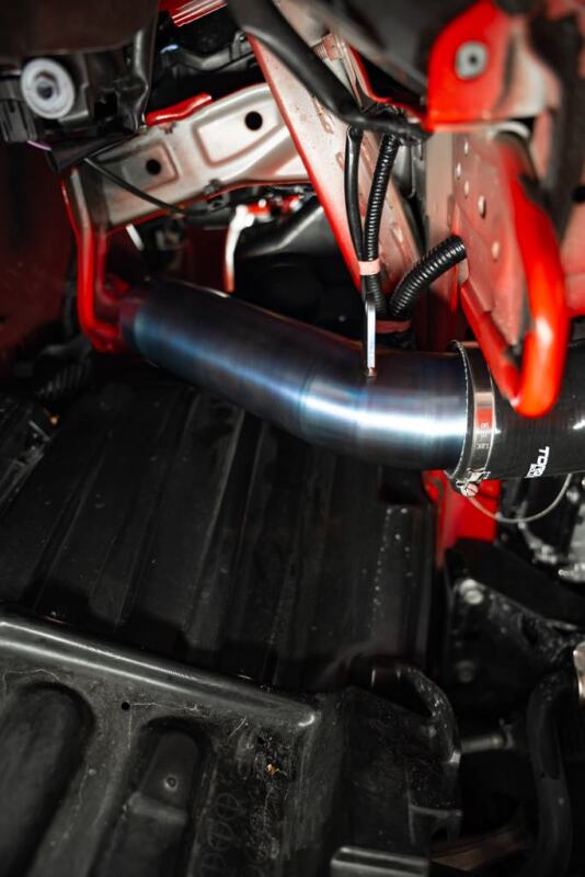 Torque Solution 2022+ Subaru WRX Titanium Intake Pipe Kit (Burnt Blue) - TS-SU-813BU