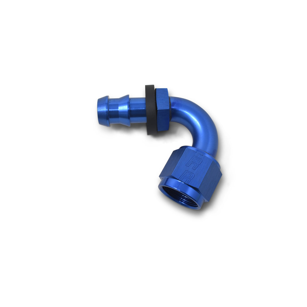 Russell Performance -8 AN Twist-Lok 120 Degree Hose End (3/4in Radius) - 626010