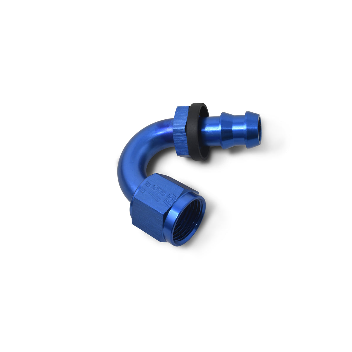 Russell Performance -6 AN Twist-Lok 150 Degree Hose End (9/16in Radius) - 626030