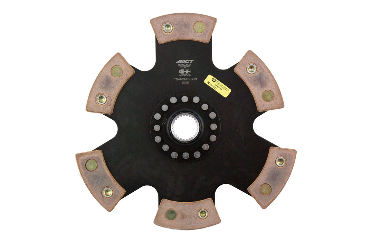 ACT 1982 Chevrolet Camaro 6 Pad Rigid Race Disc - 6266020