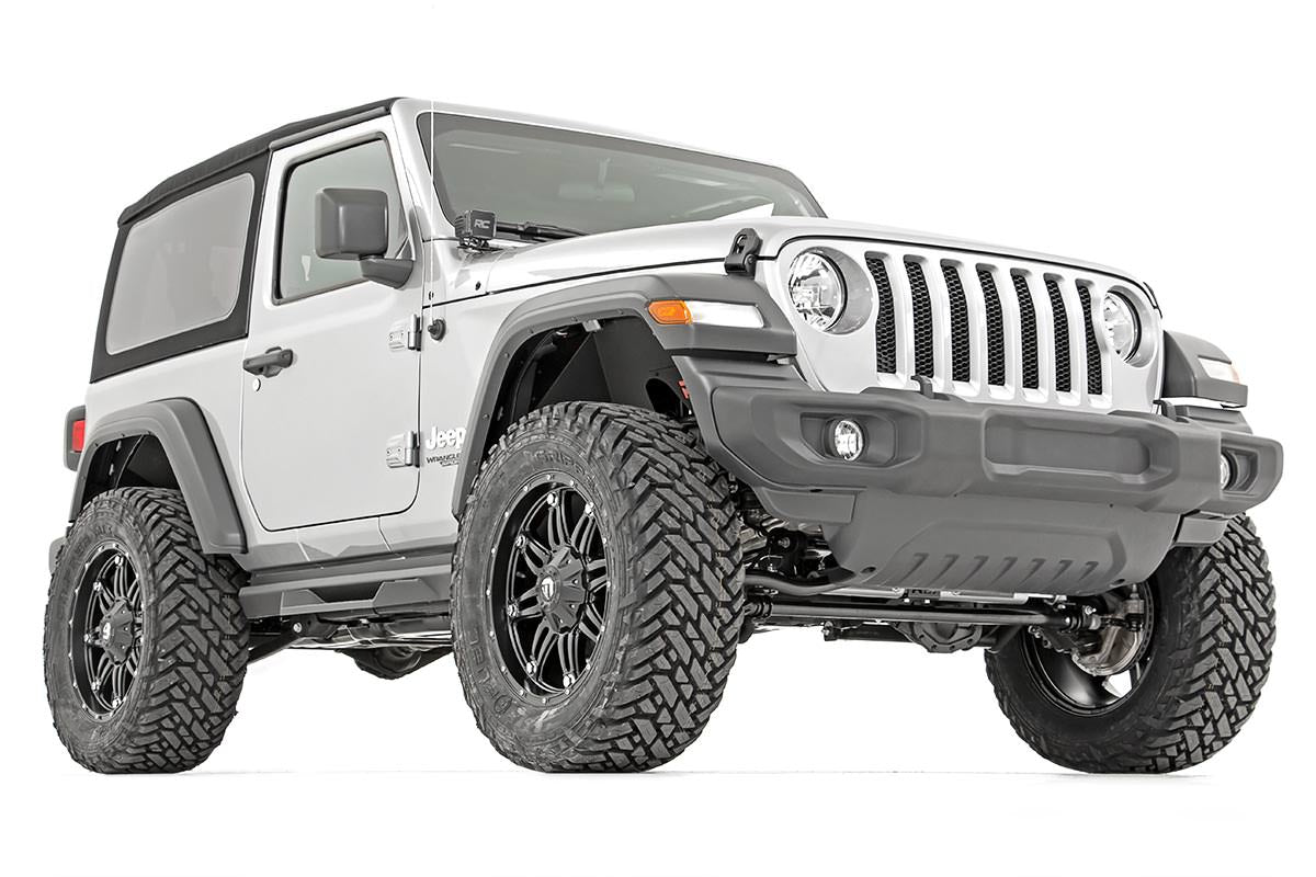 Rough Country - 3.5 Inch Lift Kit - C/A Drop - Front D/S - M1R - Jeep Wrangler JL Rubicon (18-23) - 90544 for 2018-2023 Jeep 