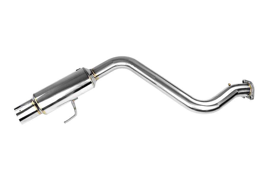 Invidia 08+ WRX Sedan 76mm (101mm tip) Single N1 SS Tip Cat-back Exhaust