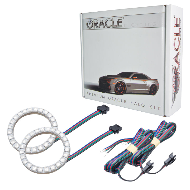 Oracle Chevy Camaro 14-15 WP LED Projector Fog Halo Kit - ColorSHIFT SEE WARRANTY - 1190-333