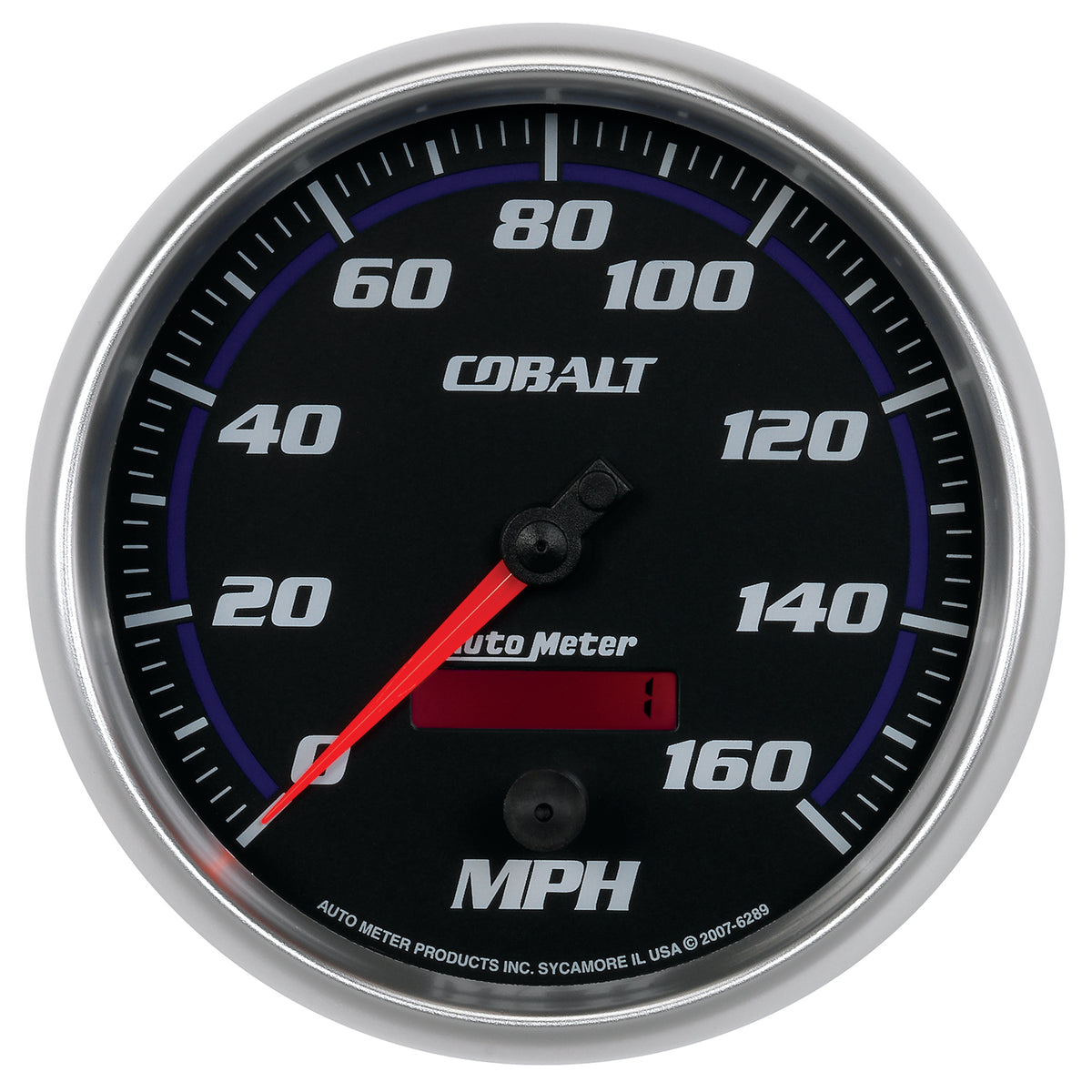 Autometer Cobalt 5in 160mph In-Dash Electronic Programmable Speedometer - 6289
