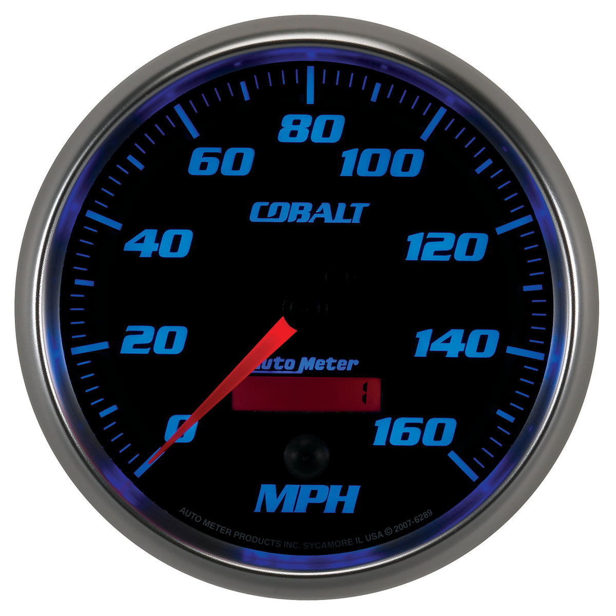 Autometer Cobalt 5in 160mph In-Dash Electronic Programmable Speedometer - 6289