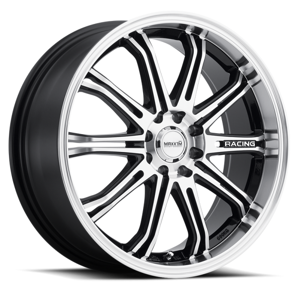 Maxxim Ferris 16x7 8x100/114.3 ET40 Black Machine Face - 4S67D04405 by Konig
