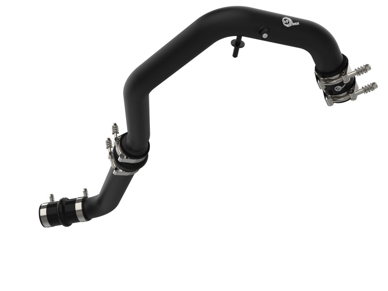 aFe Bladerunner Intercoolers I/C Tubes Hot/Cold 2021+ Ford F-150 V6-2.7L (tt) - Black - 46-20474-B